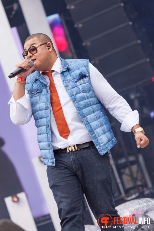 Foto Ali B op 538 Koningsdag 2016
