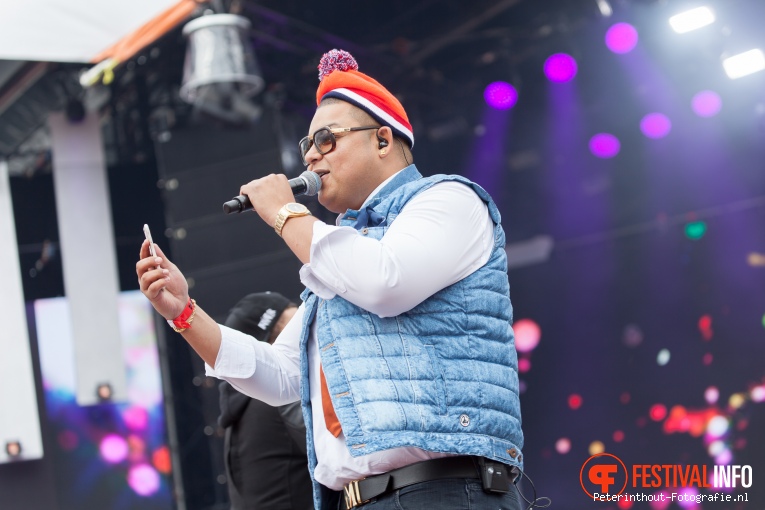 Foto Ali B op 538 Koningsdag 2016