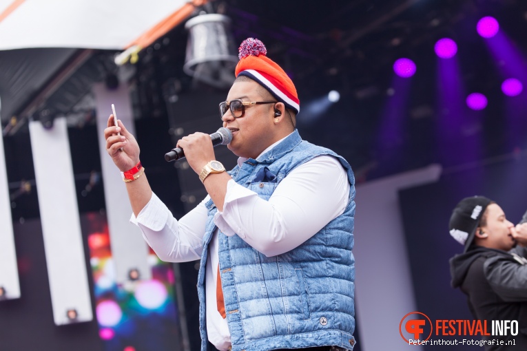 Foto Ali B op 538 Koningsdag 2016
