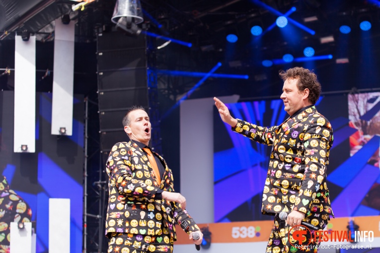 Foto Het Feestteam op 538 Koningsdag 2016