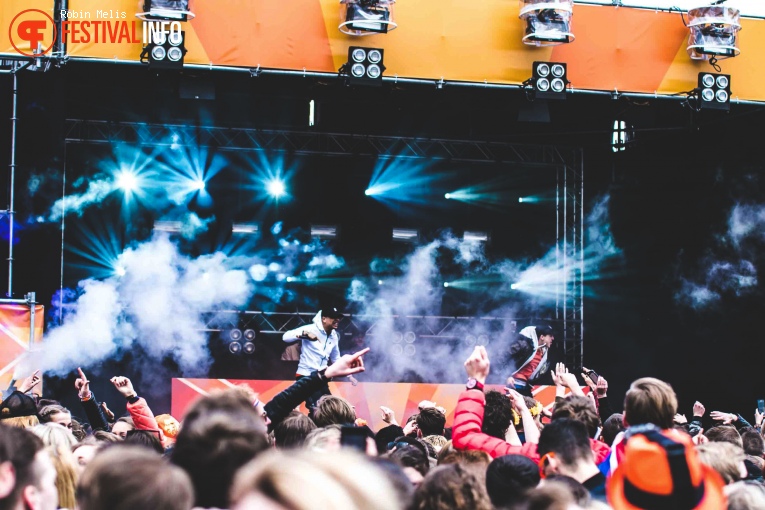 Lil Kleine op Kingsland Den Bosch 2016 foto