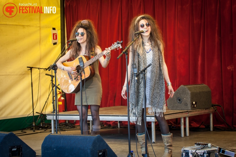 All the King's Daughters op Bevrijdingsfestival Overijssel 2016 foto