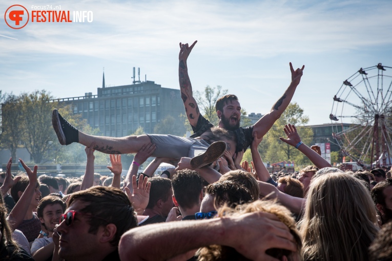 John Coffey op Bevrijdingsfestival Overijssel 2016 foto