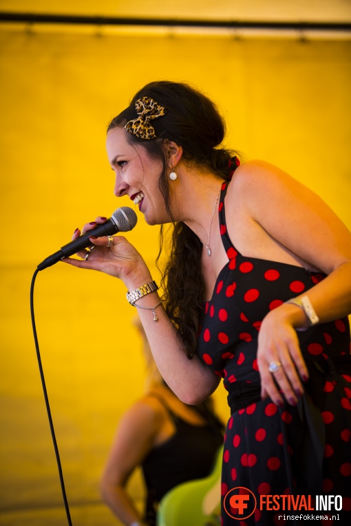 Bootleg Betty op Bevrijdingsfestival Overijssel 2016 foto