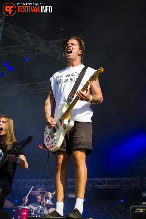 John Coffey op Bevrijdingsfestival Overijssel 2016 foto