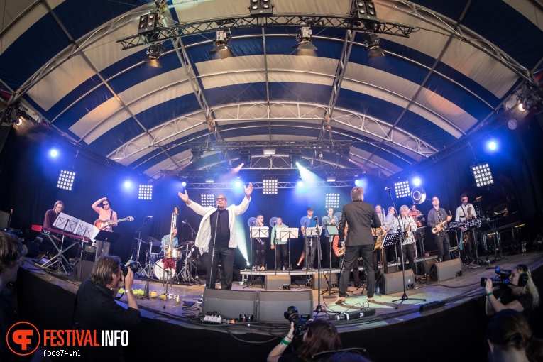 JazzArt Orchestra op Bevrijdingsfestival Overijssel 2016 foto