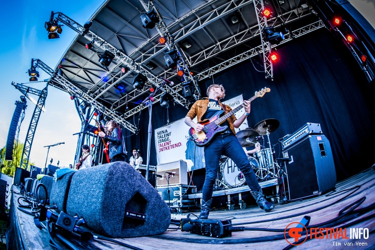 Lucas Hamming op Bevrijdingsfestival Utrecht 2016 foto