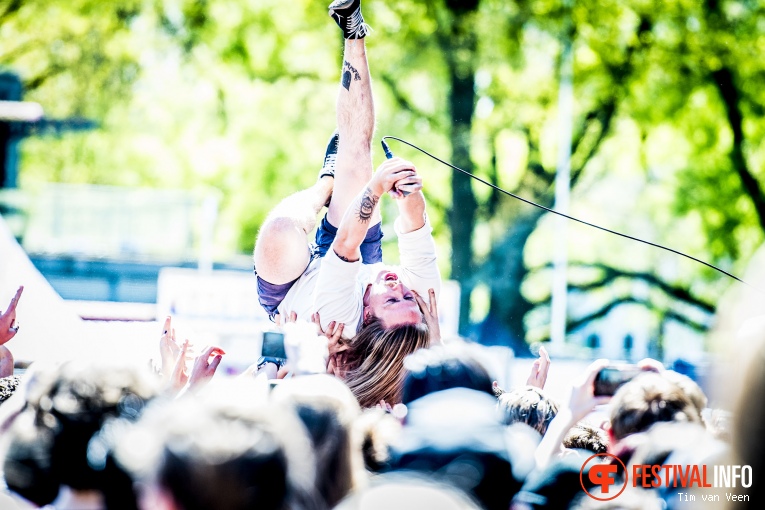 John Coffey op Bevrijdingsfestival Utrecht 2016 foto