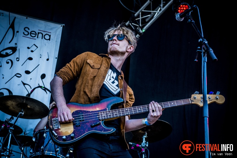 Lucas Hamming op Bevrijdingsfestival Utrecht 2016 foto