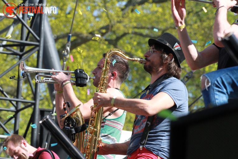 La Gran Pegatina op Bevrijdingspop Haarlem 2016 foto