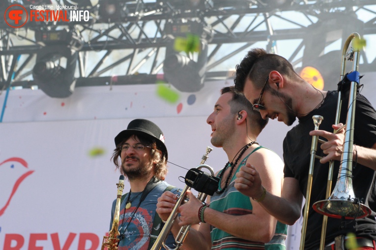 La Gran Pegatina op Bevrijdingspop Haarlem 2016 foto