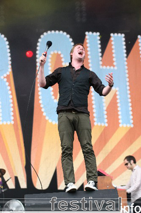 Kaiser Chiefs op Rock Werchter 2007 foto