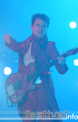 Muse op Rock Werchter 2007 foto