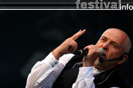 Peter Gabriel op Rock Werchter 2007 foto