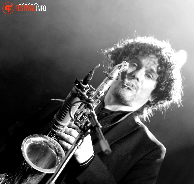 Thorbjørn Risager & The Black Tornado op Ribs & Blues 2016 foto