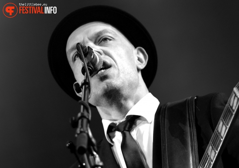 Thorbjørn Risager & The Black Tornado op Ribs & Blues 2016 foto