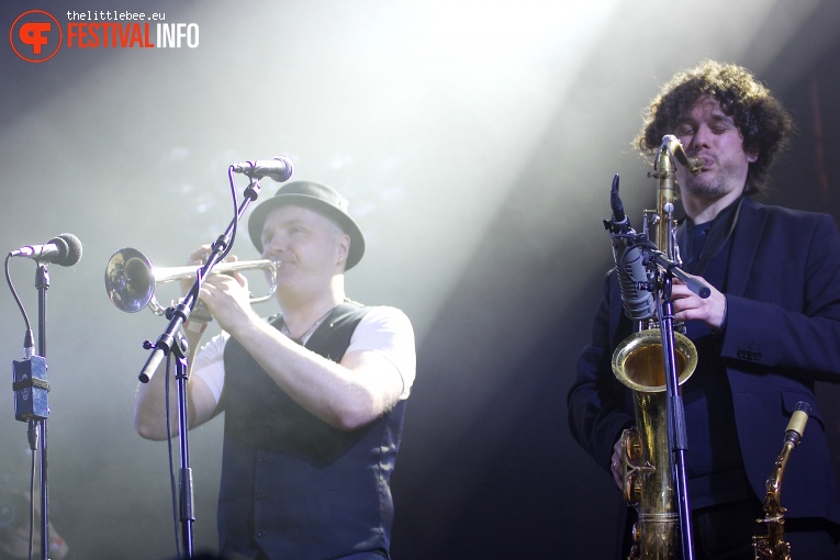 Thorbjørn Risager & The Black Tornado op Ribs & Blues 2016 foto