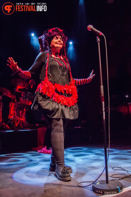 Lene Lovich Band op Wave Gotik Treffen 2016 foto