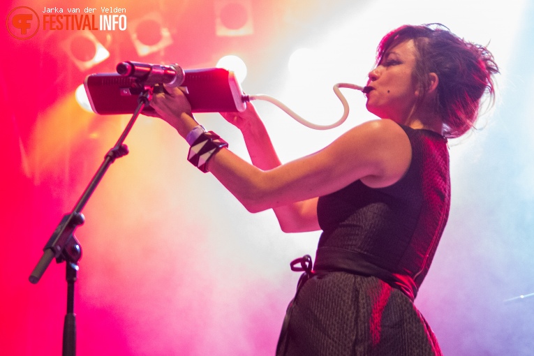 Nouvelle Vague op Wave Gotik Treffen 2016 foto