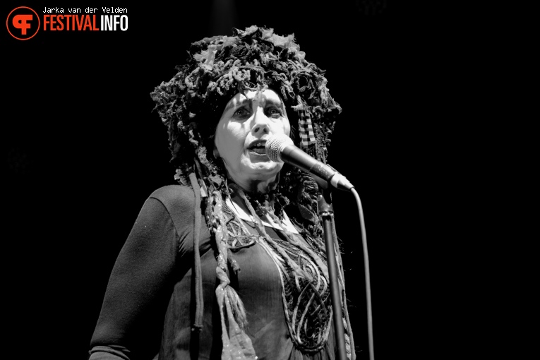 Lene Lovich Band op Wave Gotik Treffen 2016 foto