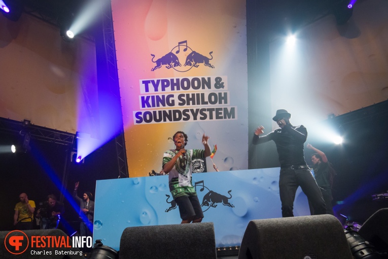 Typhoon op Red Bull Culture Clash 2016 foto