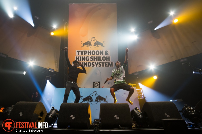 Typhoon op Red Bull Culture Clash 2016 foto