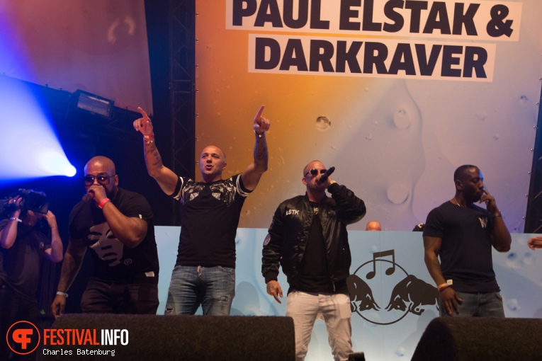 DJ Paul Elstak op Red Bull Culture Clash 2016 foto