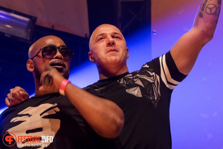 DJ Paul Elstak op Red Bull Culture Clash 2016 foto