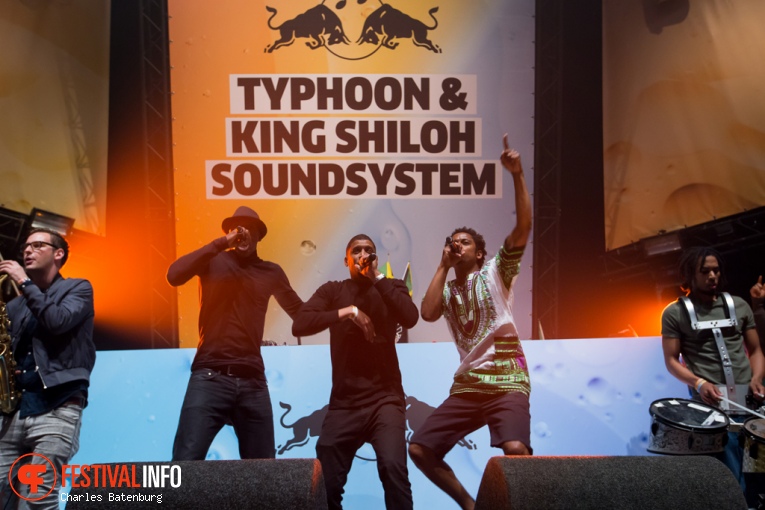 Typhoon op Red Bull Culture Clash 2016 foto