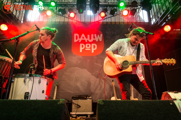 Pierce Brothers op Dauwpop 2016 foto