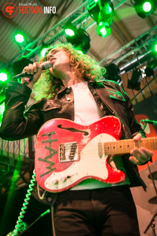 Lucas Hamming op Dauwpop 2016 foto