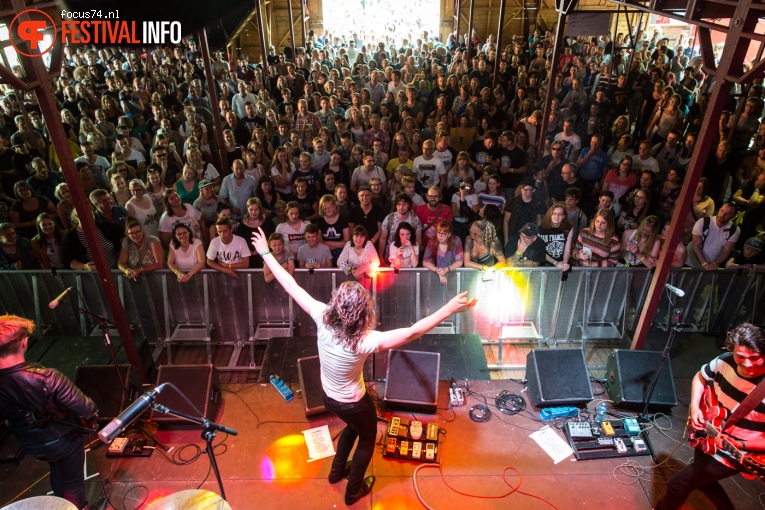 Lucas Hamming op Dauwpop 2016 foto