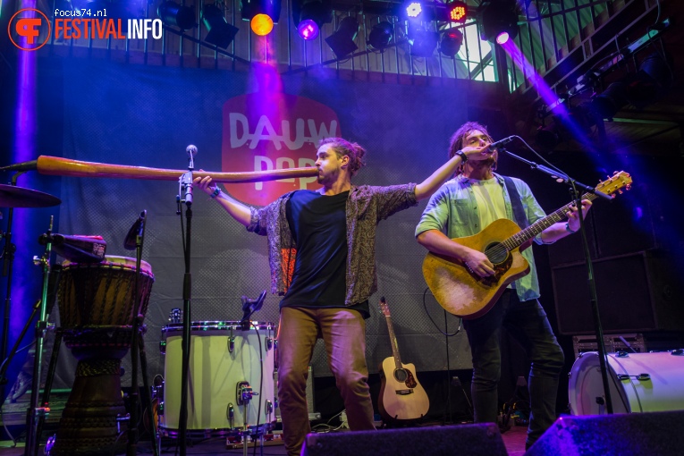 Pierce Brothers op Dauwpop 2016 foto