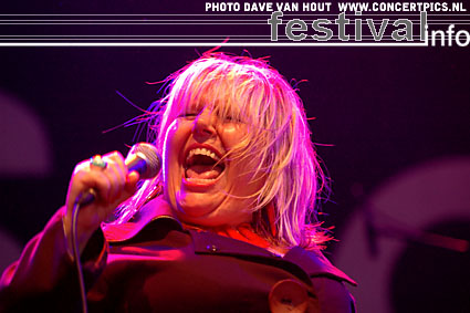 Connie Lush op Bospop 2007 foto