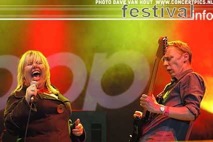 Connie Lush op Bospop 2007 foto