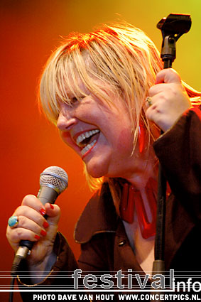 Connie Lush op Bospop 2007 foto