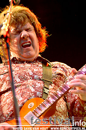 Gary Moore op Bospop 2007 foto