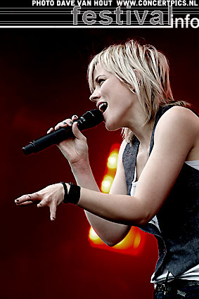 Ilse DeLange op Bospop 2007 foto