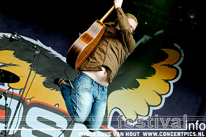 Angelo Kelly op Bospop 2007 foto