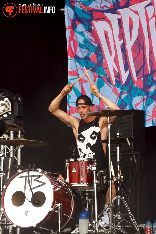 Reptilians op Vestrock 2016 foto