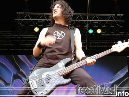 Anthrax op Waldrock 2003 foto