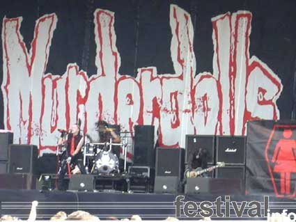 Murderdolls op Waldrock 2003 foto