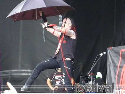 Murderdolls op Waldrock 2003 foto