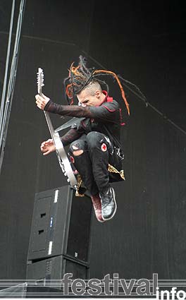 Murderdolls op Waldrock 2003 foto