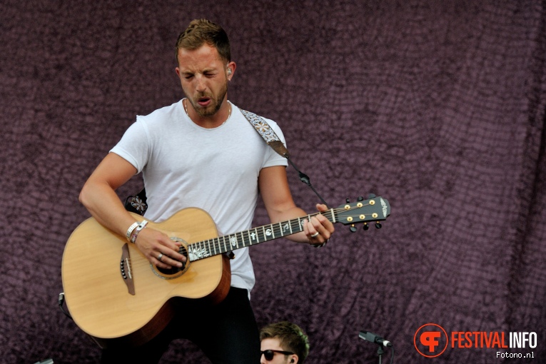 James Morrison op Pinkpop 2016 - Zaterdag foto