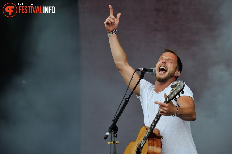 James Morrison op Pinkpop 2016 - Zaterdag foto