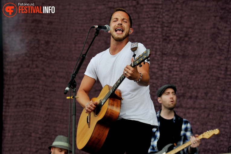 James Morrison op Pinkpop 2016 - Zaterdag foto