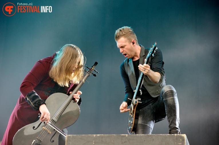 Skillet op Pinkpop 2016 - Zaterdag foto