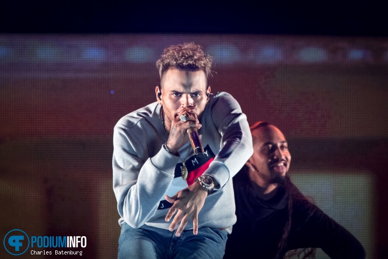 Chris Brown op Chris Brown foto