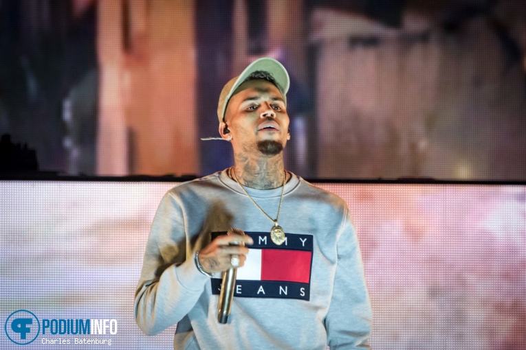 Chris Brown op Chris Brown foto